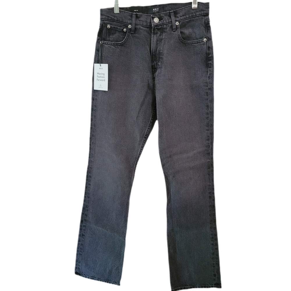 Able Becky Straight Leg Grey Jean